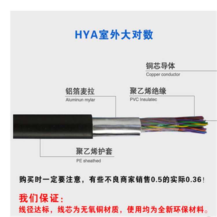 HYAT800x2x0.40.5充油通信电缆