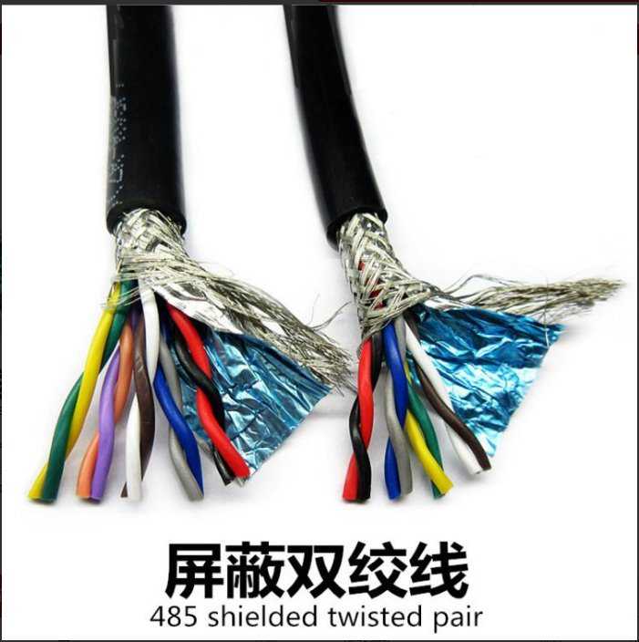 STP-120信号电缆 RS485-2*1.5通信总线 银顺 485屏蔽电缆